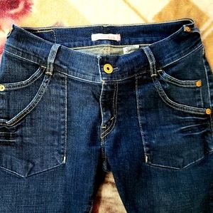 Womens Like New Levi Slouch Skinny 504 Jeans